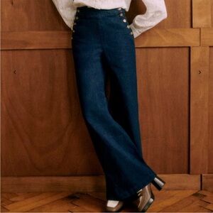 NWT-Sezane Marino Trouser Jeans